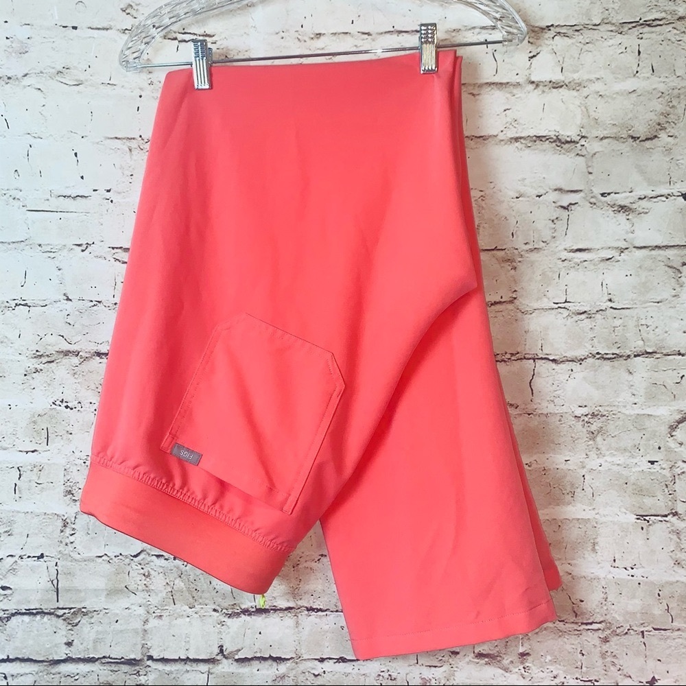 Figs Coral Livingston Scrub Pants - Limited Edition Color